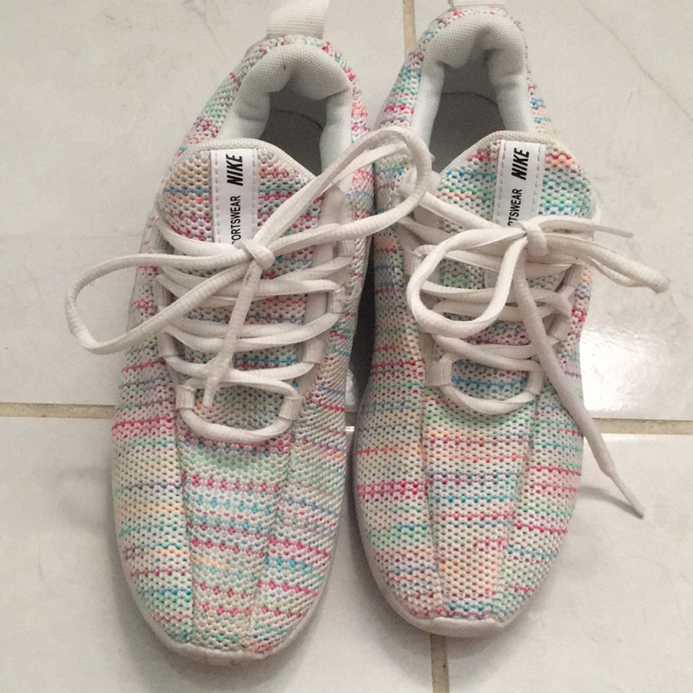 Nike mesh sneakers.  used but almost new
